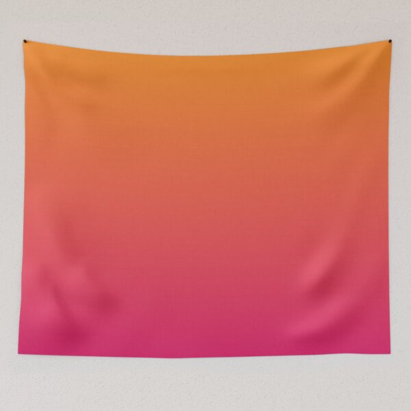 Item preview, A vibrant gradient from orange to pink color. designed and sold by MyLucidDreams.