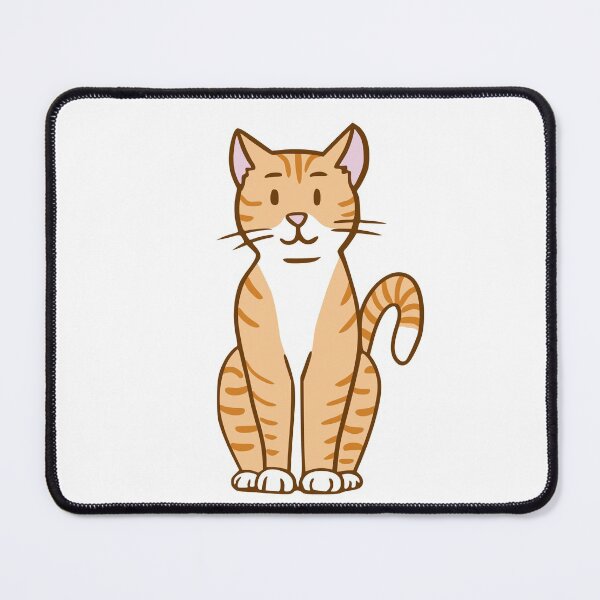 Item preview, Ginger cat designed and sold by PotchouDoodle.
