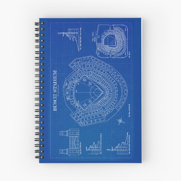 Item preview, Busch Stadium (Blueprint) designed and sold by BGALAXY.