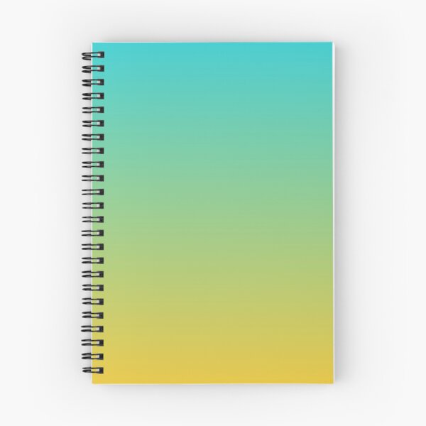 Item preview, The vibrant gradient from turquoise to yellow color designed and sold by MyLucidDreams.