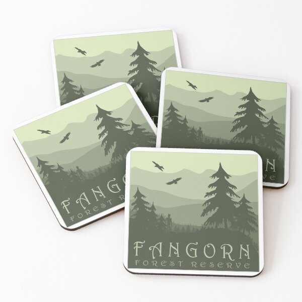 Item preview, Fangorn Forest Reserve designed and sold by skocartwork.