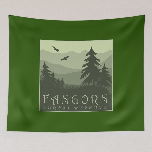 Item preview, Fangorn Forest Reserve designed and sold by skocartwork.
