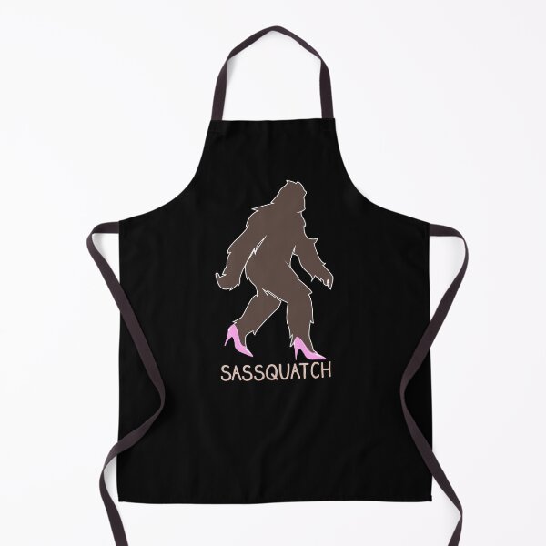 Item preview, Sassquatch - Badass With An Attitude To Match - Black - Pink Heels designed and sold by crazycollective.