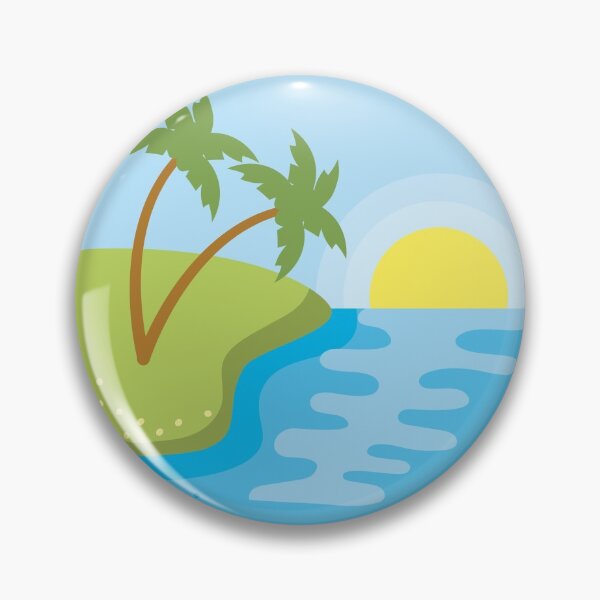 Item preview, Tropical Vacation Palm Tree Coconut Retro Sun Tropical Sandy Beaches designed and sold by JackLamel.