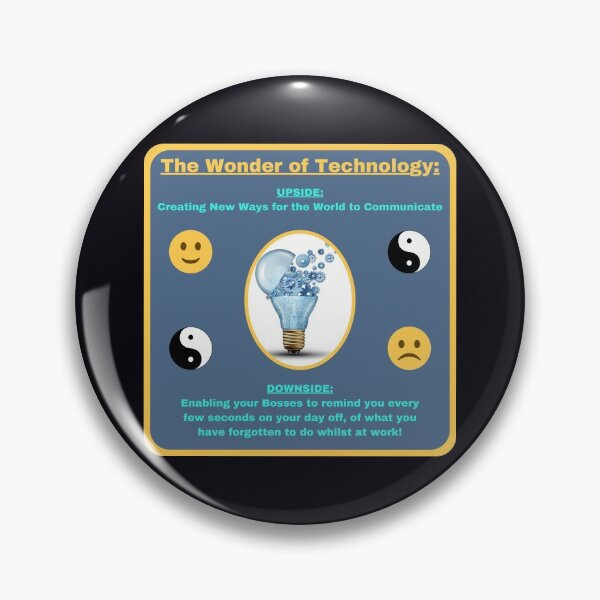 Item preview, Ying Yang of Technology Design designed and sold by CoyoteGifts.
