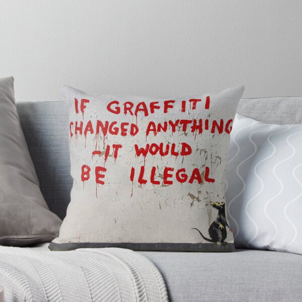 Artikelvorschau, Banksy, wenn Graffiti etwas verändert hat entworfen und verkauft von SharpWallArts.