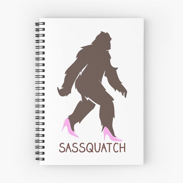 Item preview, Sassquatch - Badass With An Attitude To Match  - Black - Pink Heels designed and sold by crazycollective.