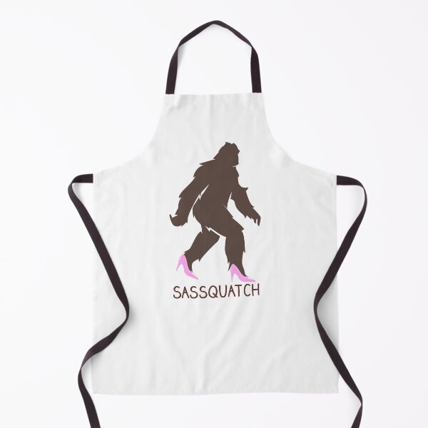 Item preview, Sassquatch - Badass With An Attitude To Match - Black - Pink Heels designed and sold by crazycollective.