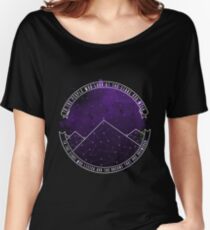 Look At The Stars And Wish | Night Court Women's Relaxed Fit T-Shirt