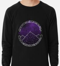 Look At The Stars And Wish | Night Court Lightweight Sweatshirt