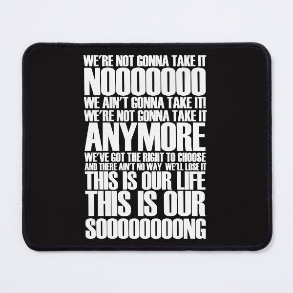 Item preview, We're not gonna take it designed and sold by LadyMisanthrope.