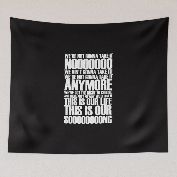 Item preview, We're not gonna take it designed and sold by LadyMisanthrope.