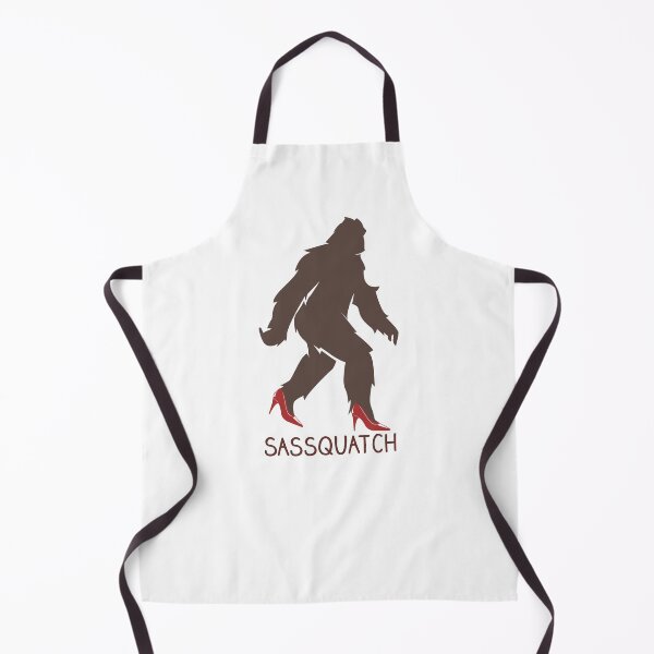 Item preview, Sassquatch - Badass With An Attitude To Match - White - Red Heels designed and sold by crazycollective.