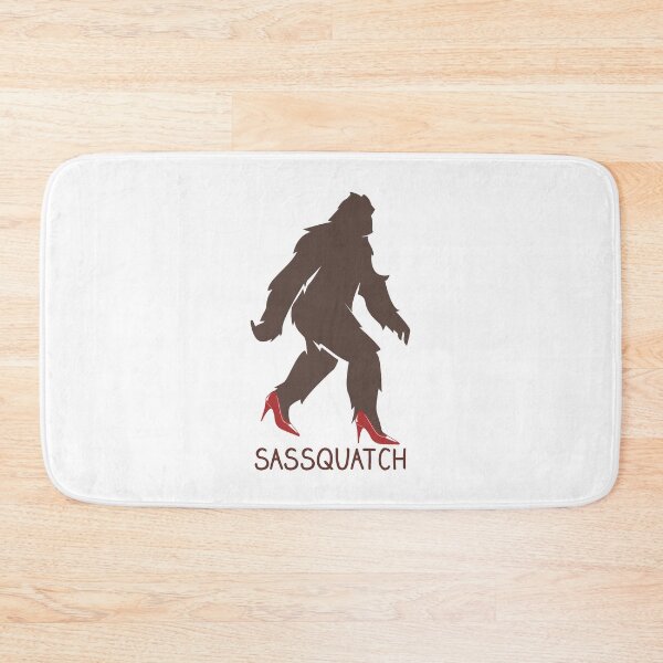 Item preview, Sassquatch - Badass With An Attitude To Match  - White - Red Heels designed and sold by crazycollective.