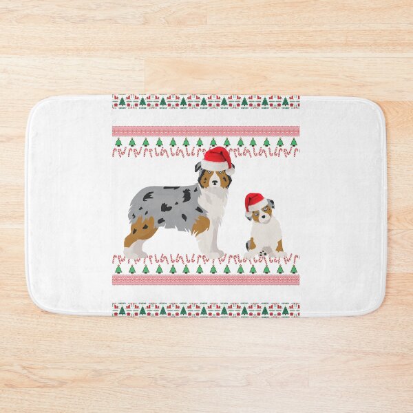 Item preview, Australian Shepherd Christmas Gift Ugly Aussie Sweater designed and sold by FunShirtDesigns.