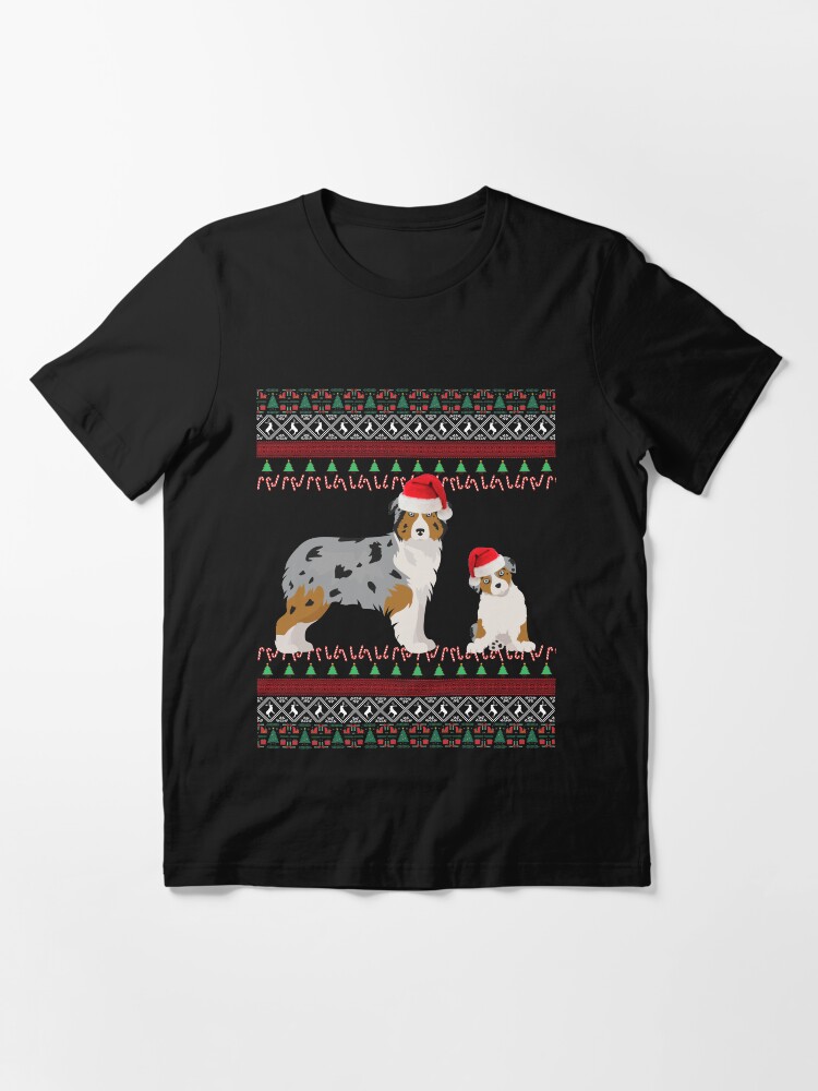 Australian shepherd christmas shirt hotsell