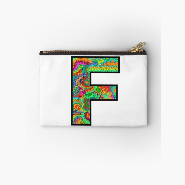 Item preview, Letter F doodle designed and sold by Hannah Staab.