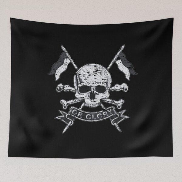 Item preview, Death or Glory distressed design designed and sold by PinnockDesigns.
