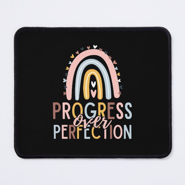 Item preview, Motivational Progress Over Perfection Back To School Teacher designed and sold by Mixture-DESIGN.