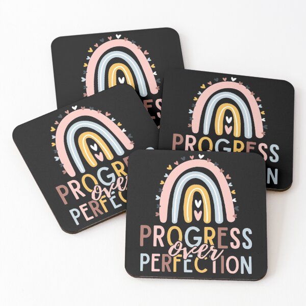 Item preview, Motivational Progress Over Perfection Back To School Teacher designed and sold by Mixture-DESIGN.