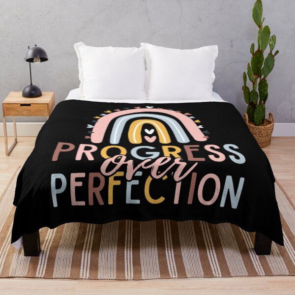 Item preview, Motivational Progress Over Perfection Back To School Teacher designed and sold by Mixture-DESIGN.