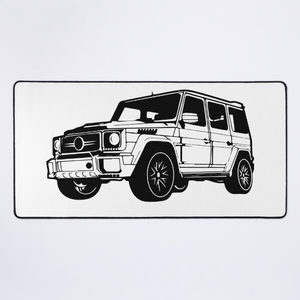 Item preview, Mercedes G Class White designed and sold by Nuqta.
