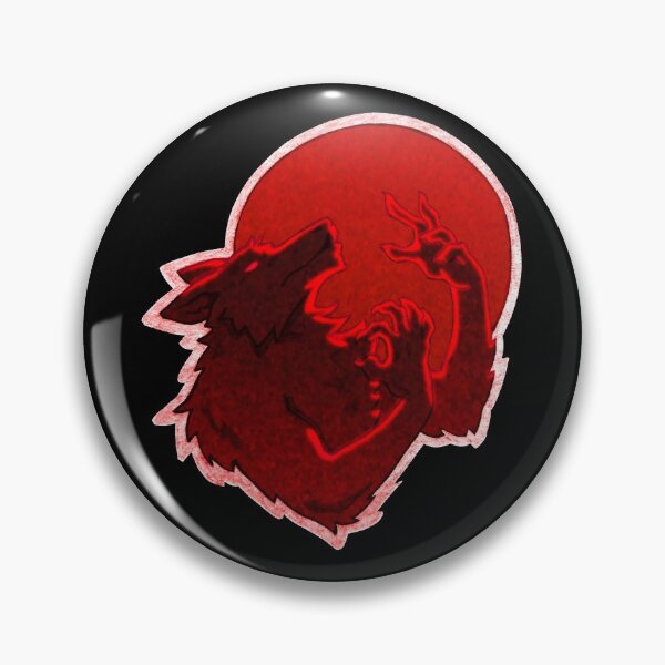 Item preview, Halloween Howling Werewolf Blood Moon designed and sold by RHokeArt.