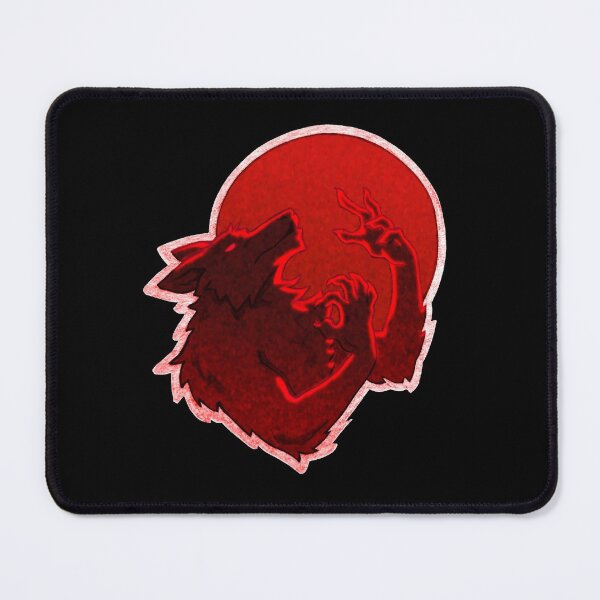 Item preview, Halloween Howling Werewolf Blood Moon designed and sold by RHokeArt.