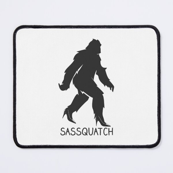 Item preview, Sassquatch - Badass With An Attitude To Match  - White - Red Heels designed and sold by crazycollective.
