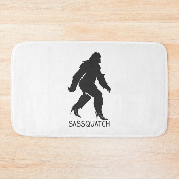 Item preview, Sassquatch - Badass With An Attitude To Match  - White - Red Heels designed and sold by crazycollective.