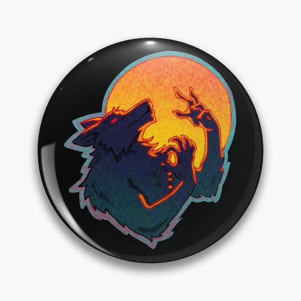 Item preview, Halloween Howling Dark Werewolf designed and sold by RHokeArt.