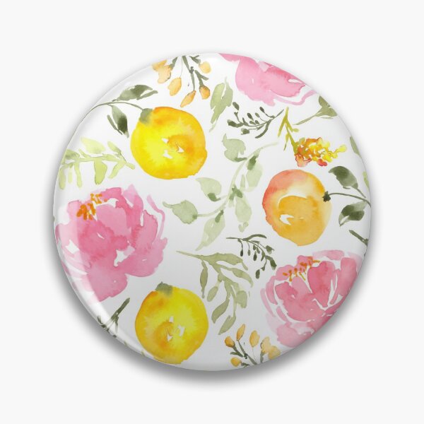 Item preview, Fruits and Florals | Watercolor designed and sold by Harpley Design Studio.