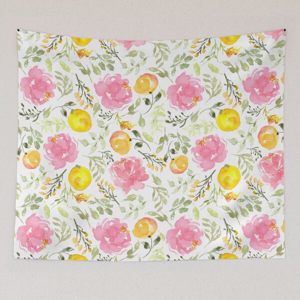 Item preview, Fruits and Florals | Watercolor designed and sold by Harpley Design Studio.