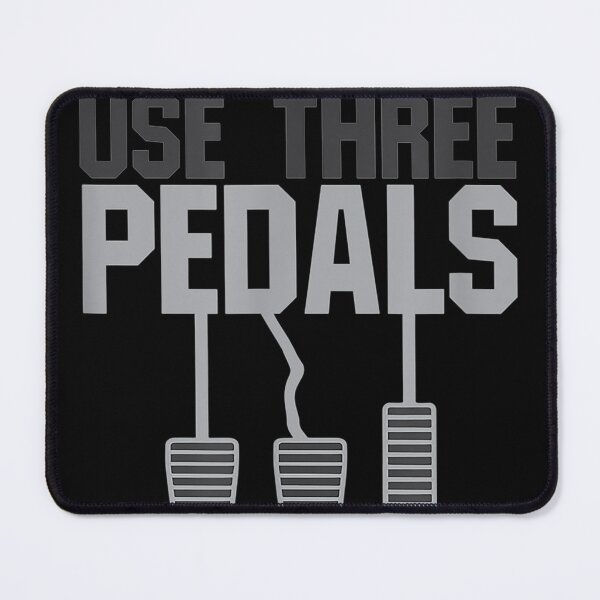 Item preview, Funny Car Guy Real Men Use Three Pedals designed and sold by RianJamessya.