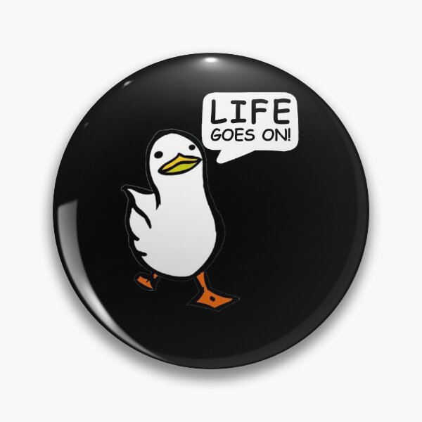 Item preview, Life Goes On, Duck Walking, walking duck trend designed and sold by theDlab.