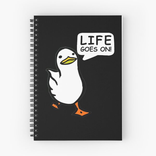 Item preview, Life Goes On, Duck Walking, walking duck trend designed and sold by theDlab.