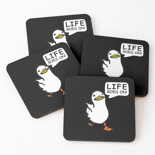 Item preview, Life Goes On, Duck Walking, walking duck trend designed and sold by theDlab.