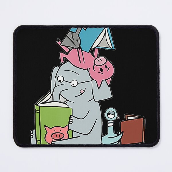 Item preview, Pig Elephant Bird Reading Its a Good Day to Read a Book designed and sold by concludeoverrip.