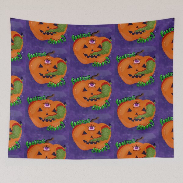 Item preview, Spooky pumpkin designed and sold by Benjamin  Schurter.