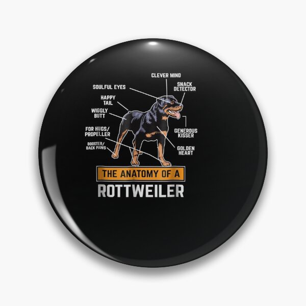 Item preview, Anatomy Of A Rottweiler  Dog Lover Tee  designed and sold by joh1zwfkristy.
