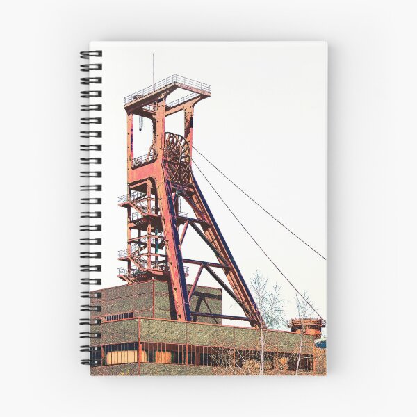 Item preview, Industrial culture in the Ruhr area, winding tower, colliery, mining, digitally processed designed and sold by MIRO3D.