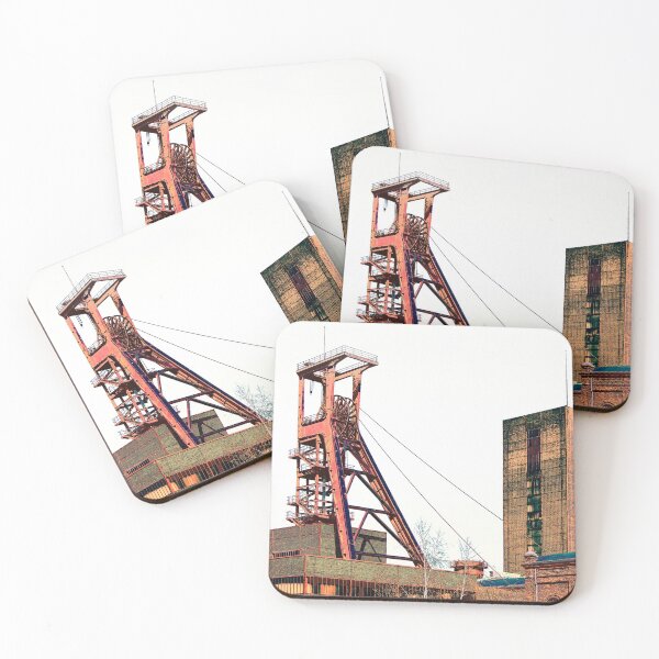 Item preview, Industrial culture in the Ruhr area, winding tower, colliery, mining, digitally processed designed and sold by MIRO3D.