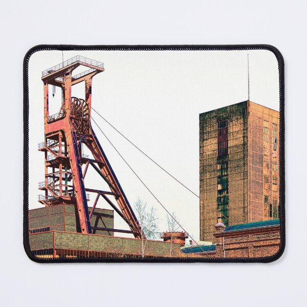 Item preview, Industrial culture in the Ruhr area, winding tower, colliery, mining, digitally processed designed and sold by MIRO3D.