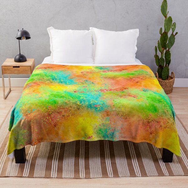 Item preview, Beautiful Multicolored Juicy Abstract Pattern of Paint Spots designed and sold by Phantasmal-2-do.