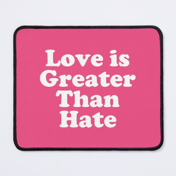 Item preview, Love Is Greater Than Hate #4 designed and sold by SalahBlt.