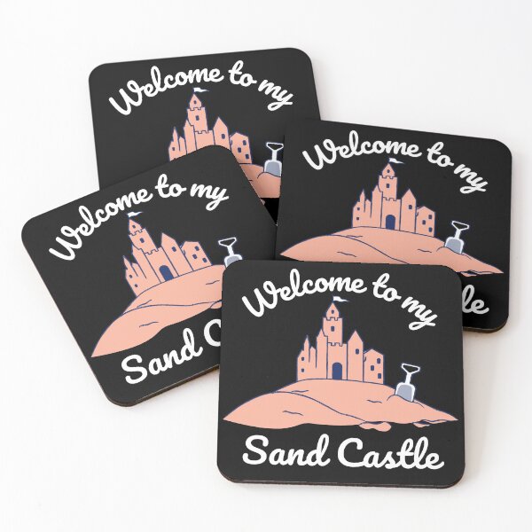Item preview, Welcome to my SandCastle SandCastle Sandy Beach Lovers SandCastle Lovers designed and sold by JackLamel.