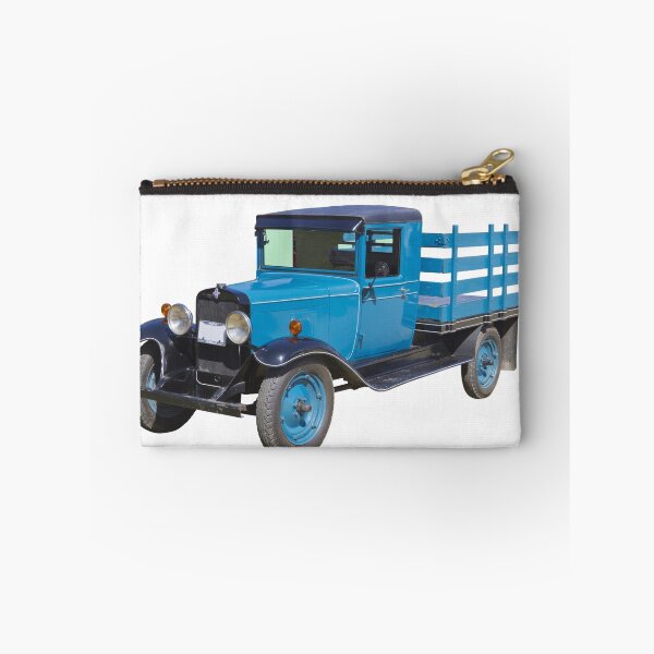 Item preview, 1929 Blue chevy Antique Truck Stake Body designed and sold by KWJphotoart.