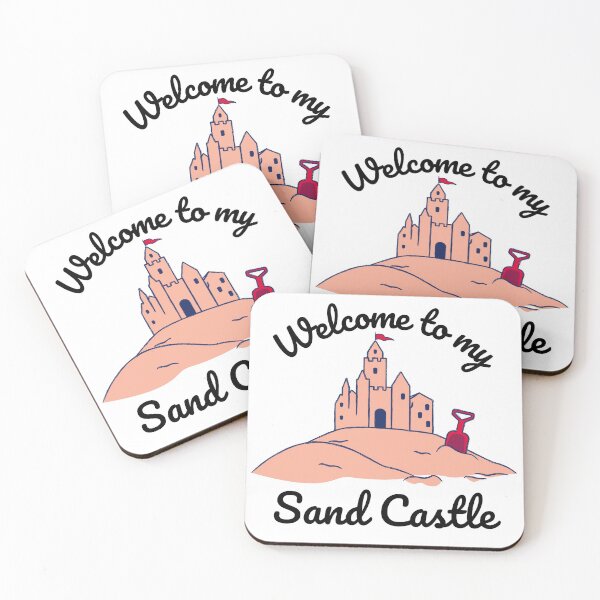 Item preview, Welcome to my SandCastle SandCastle Sandy Beach Lovers SandCastle Lovers designed and sold by JackLamel.