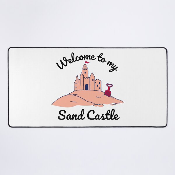 Item preview, Welcome to my SandCastle SandCastle Sandy Beach Lovers SandCastle Lovers designed and sold by JackLamel.