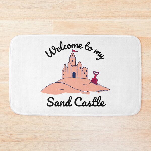Item preview, Welcome to my SandCastle SandCastle Sandy Beach Lovers SandCastle Lovers designed and sold by JackLamel.